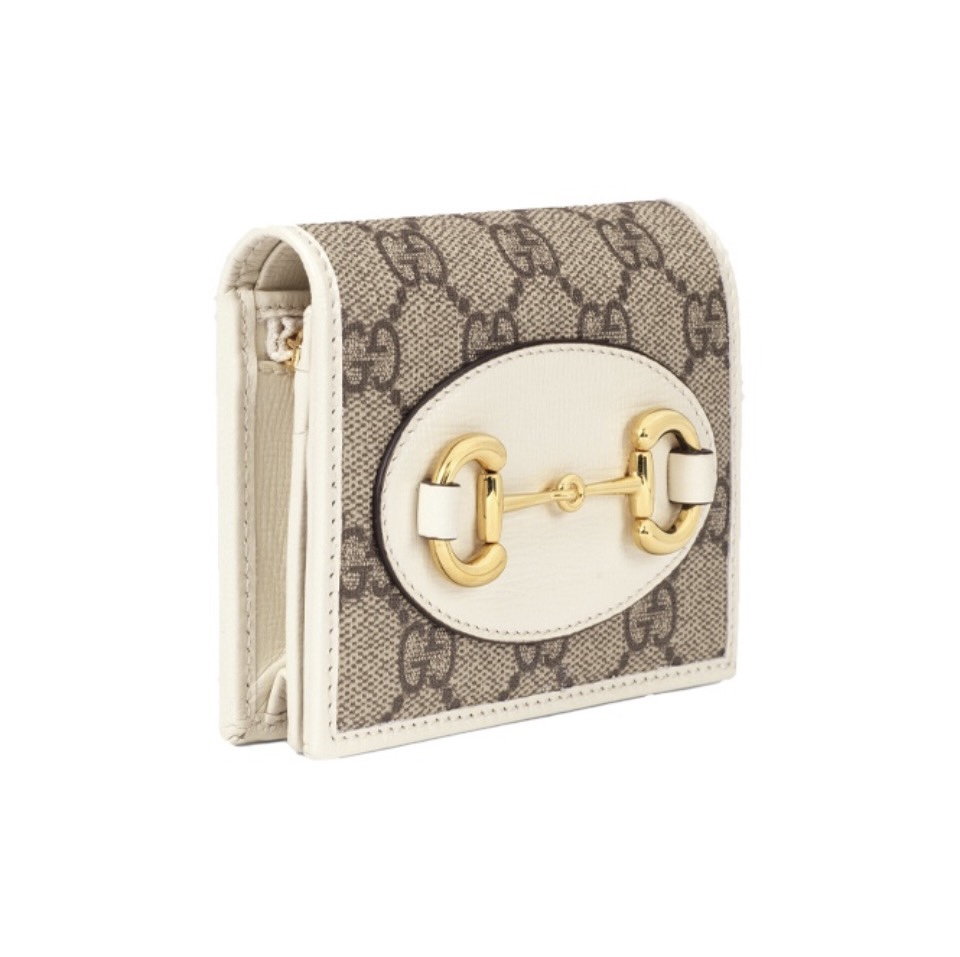 Gucci Unisex Horsebit 1955 Card Case Wallet(Replica)