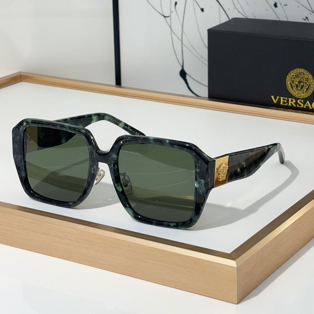 Versace Simple Square Sunglasses Go With Everything Sunglasses Top Quality(Replica)