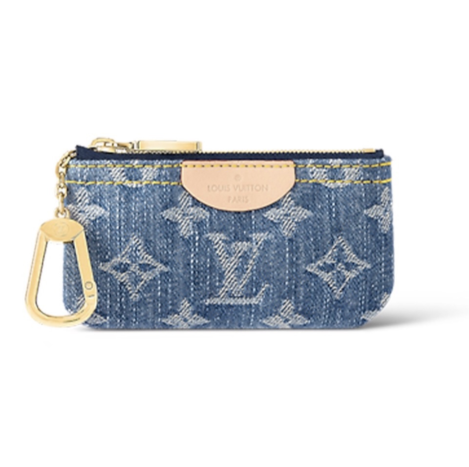 Louis Vuitton LV Denim Coin Wallet M82961 Top quality(Replica)