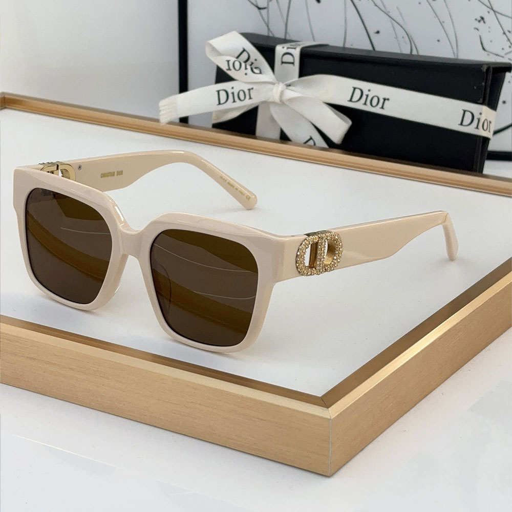 Dior Mirror Leg Hollow CD Logo sunglasses Top quality (Replica)