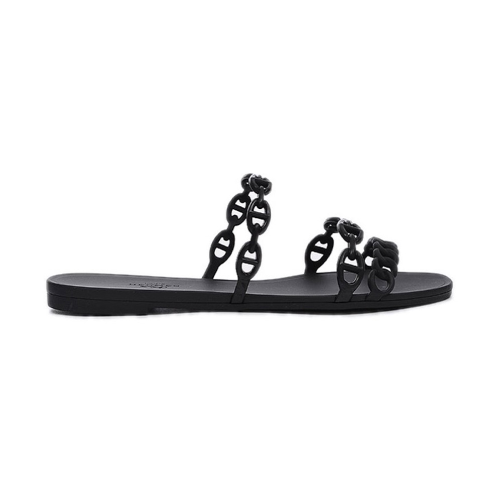 Hermens Shoes Island Flat Slppers Slide Sandal (Replica)