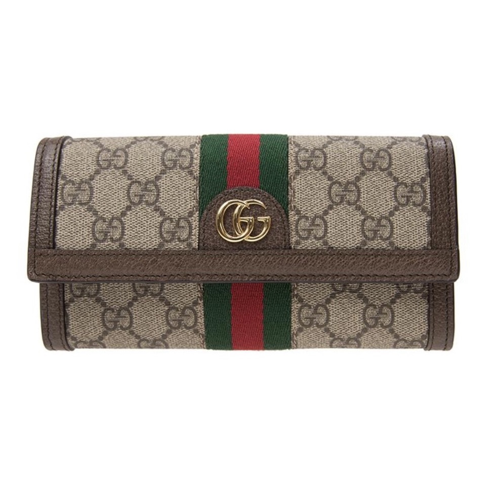 Gucci Unisex GG Long Wallet(Replica)