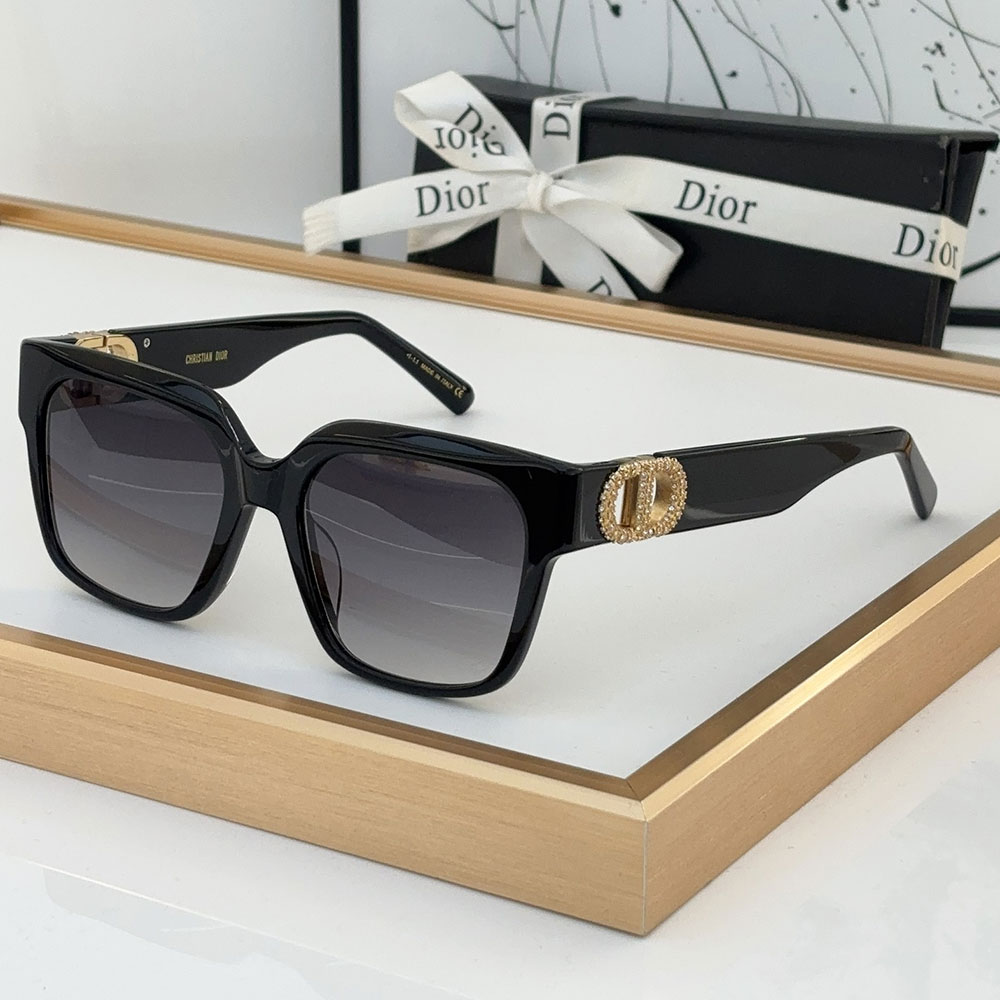 Dior Mirror Leg Hollow CD Logo sunglasses Top quality (Replica)