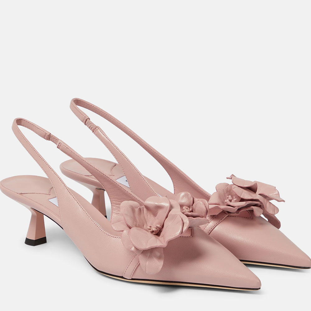 Jimmy Choo 3CM Stiletto Building And Baotou Slide Sandal (Replica)