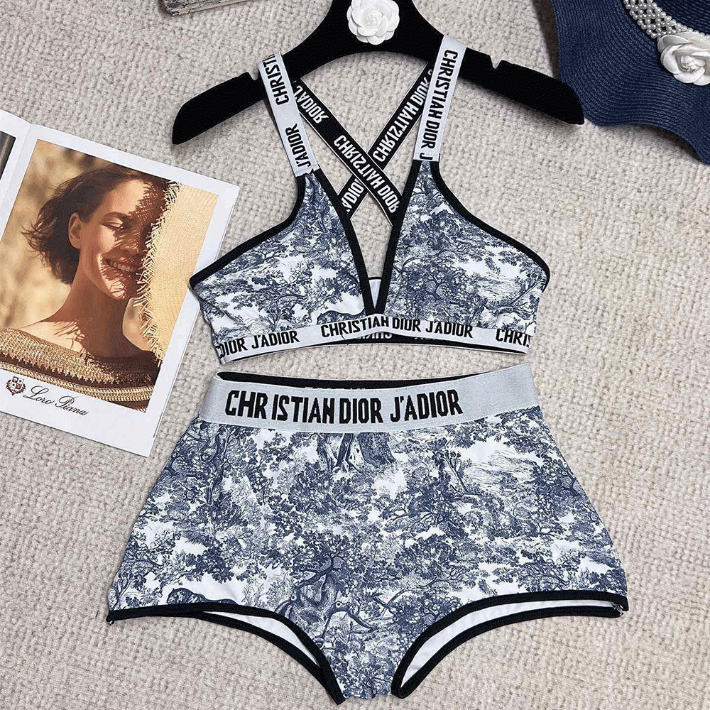 Dior Two-piece Swimsuit  Swimwear（Replica）
