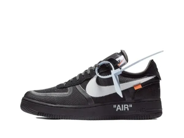 OFF-WHITE x Air Force 1 Low Black White 2.0(Replica) Nike Sneaker