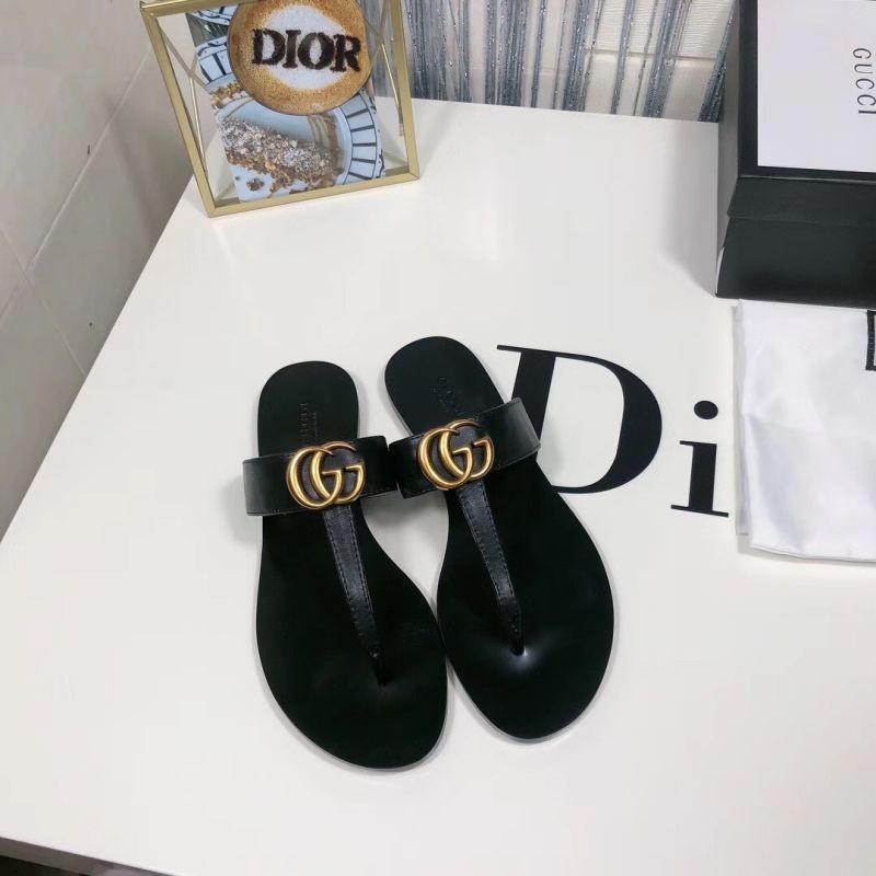 Gucci GG T-Strap Sandal 497444 (Replica)