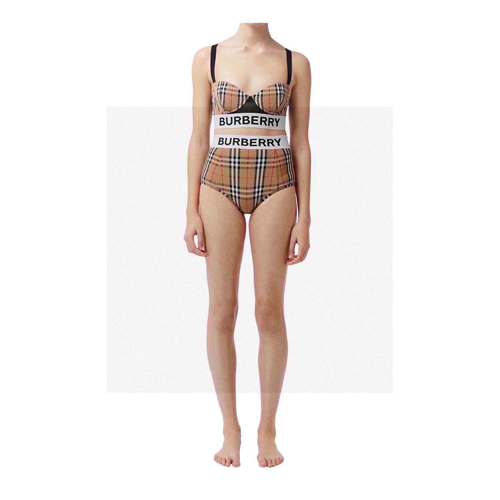 Burberry Two-piece Swimsuit Swimwear（Replica）