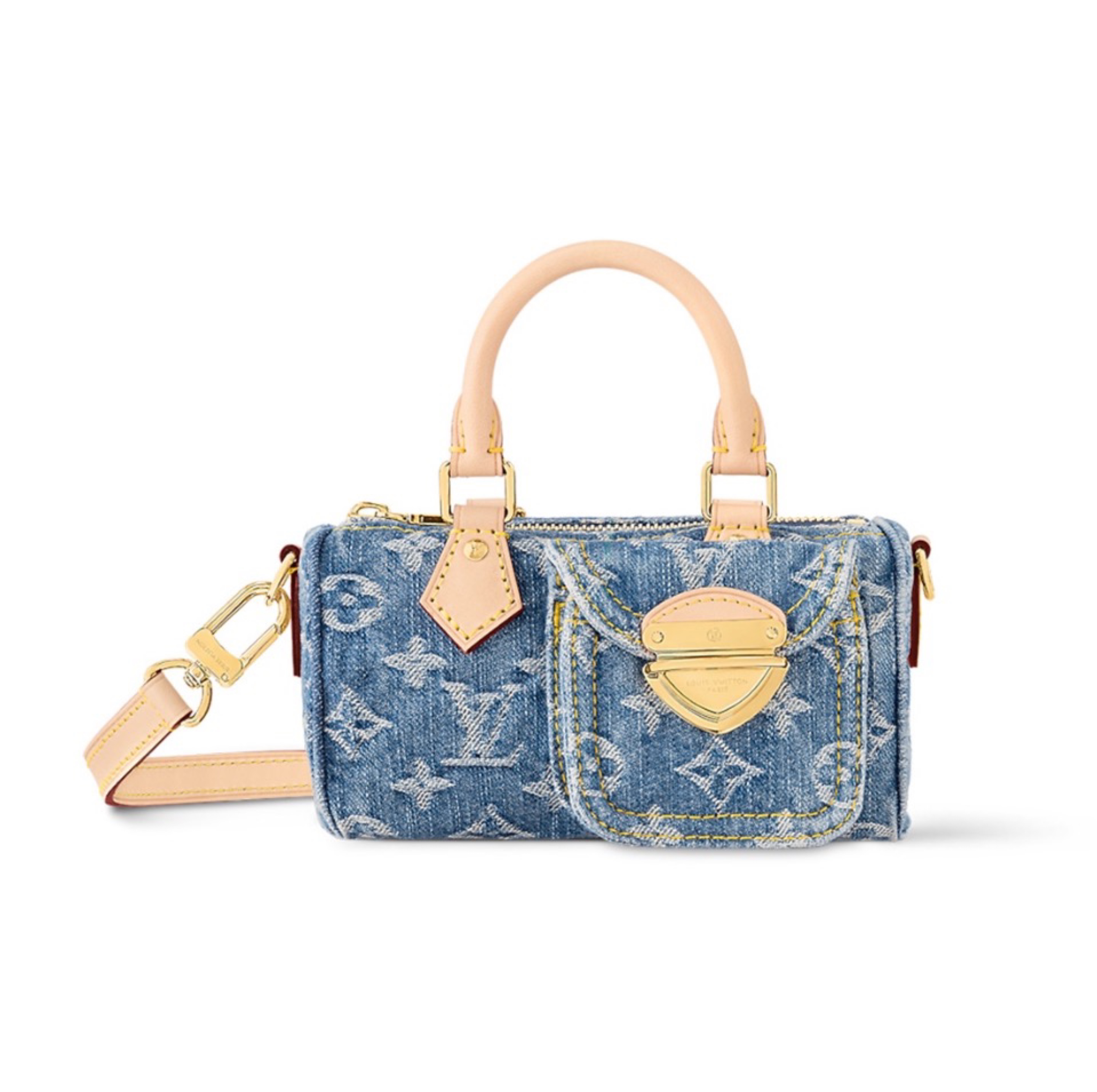 Louis Vuitton LV Nano Speedy Hand Crossbody Bag M82950 Top quality(Replica)