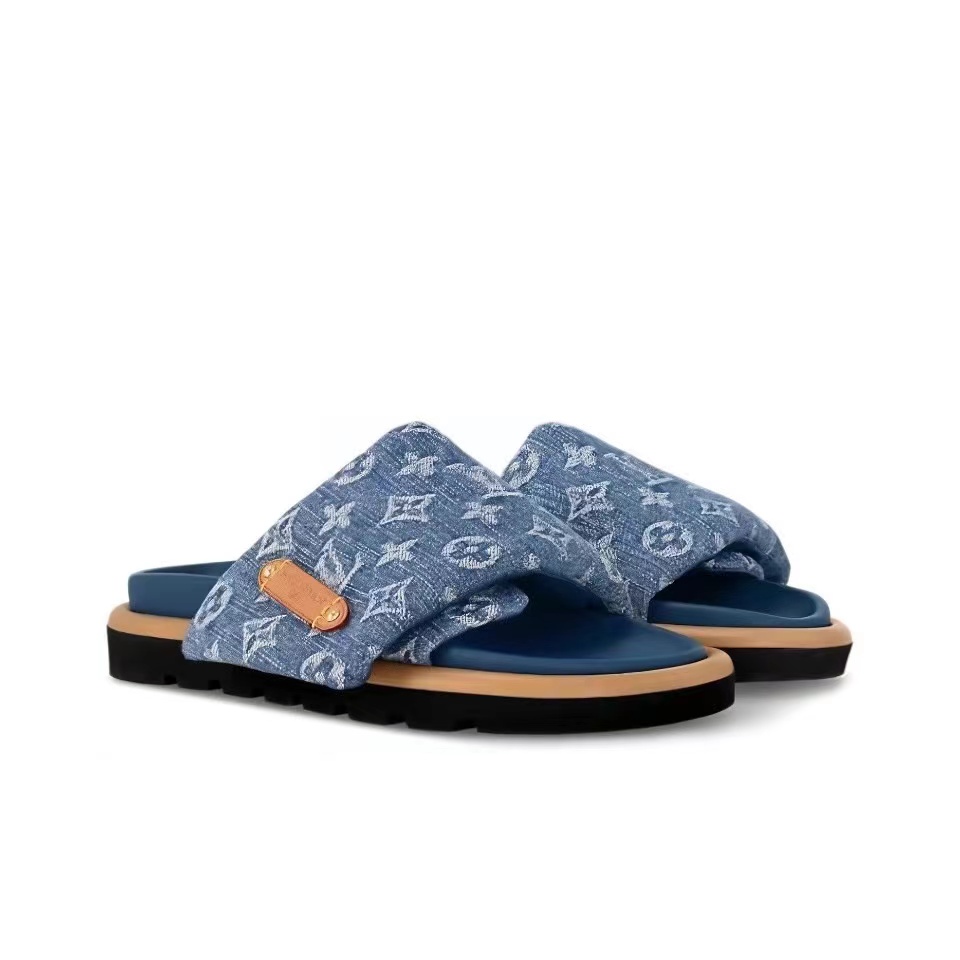 Louis Vuitton LV Pillow Comfortable Slide Sandals (Replica)