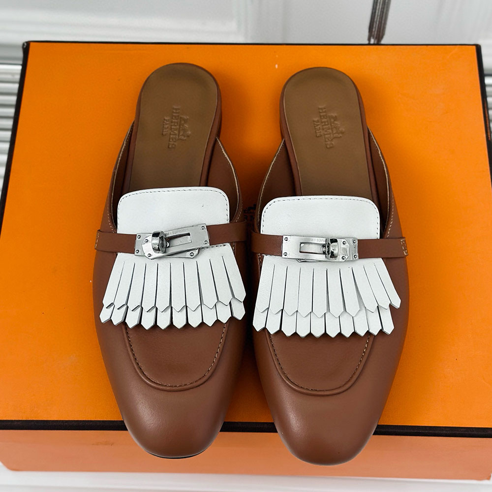 Hermens Oz Leather is Comfortable Sandals Slide(Replica)