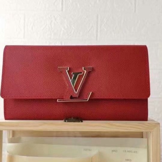 Louis Vuitton LV Capucines Taurillon Wallet(Replica)