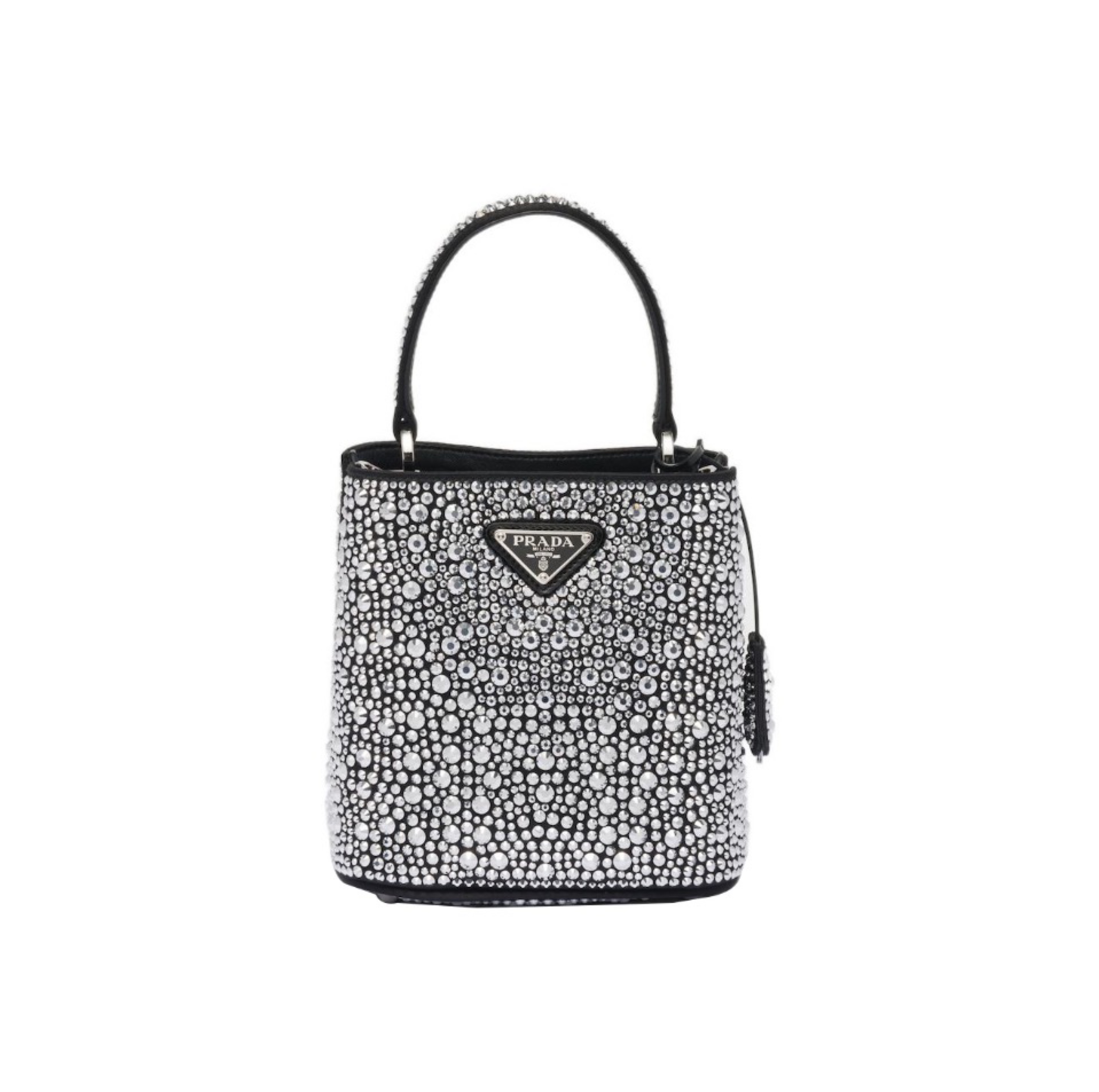 Prada Panier Crystal Tote Shoulder Messenger Bag （Replica）