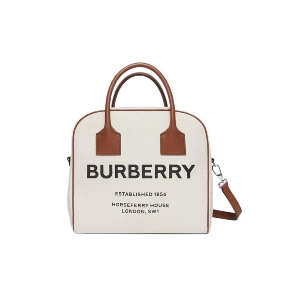 Burberry Bowling Handbag Bag Small(Replica)