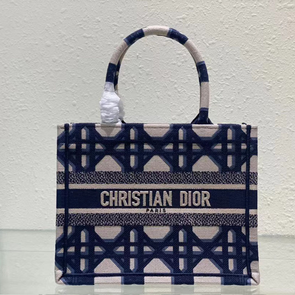 Dior Book Tote D-Lace Macrame(Replica)