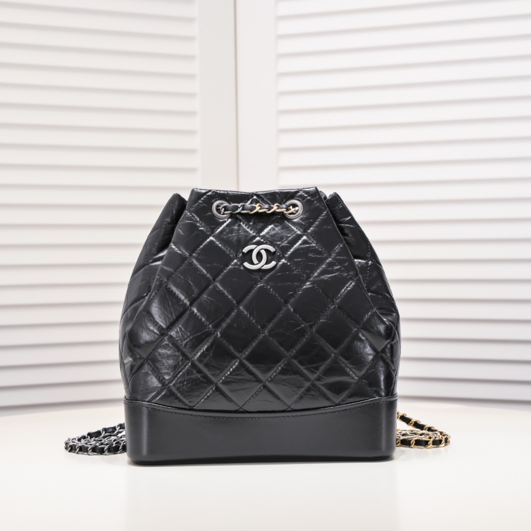 Chanel Gabrielle Wandering Leather Backpack(Replica)
