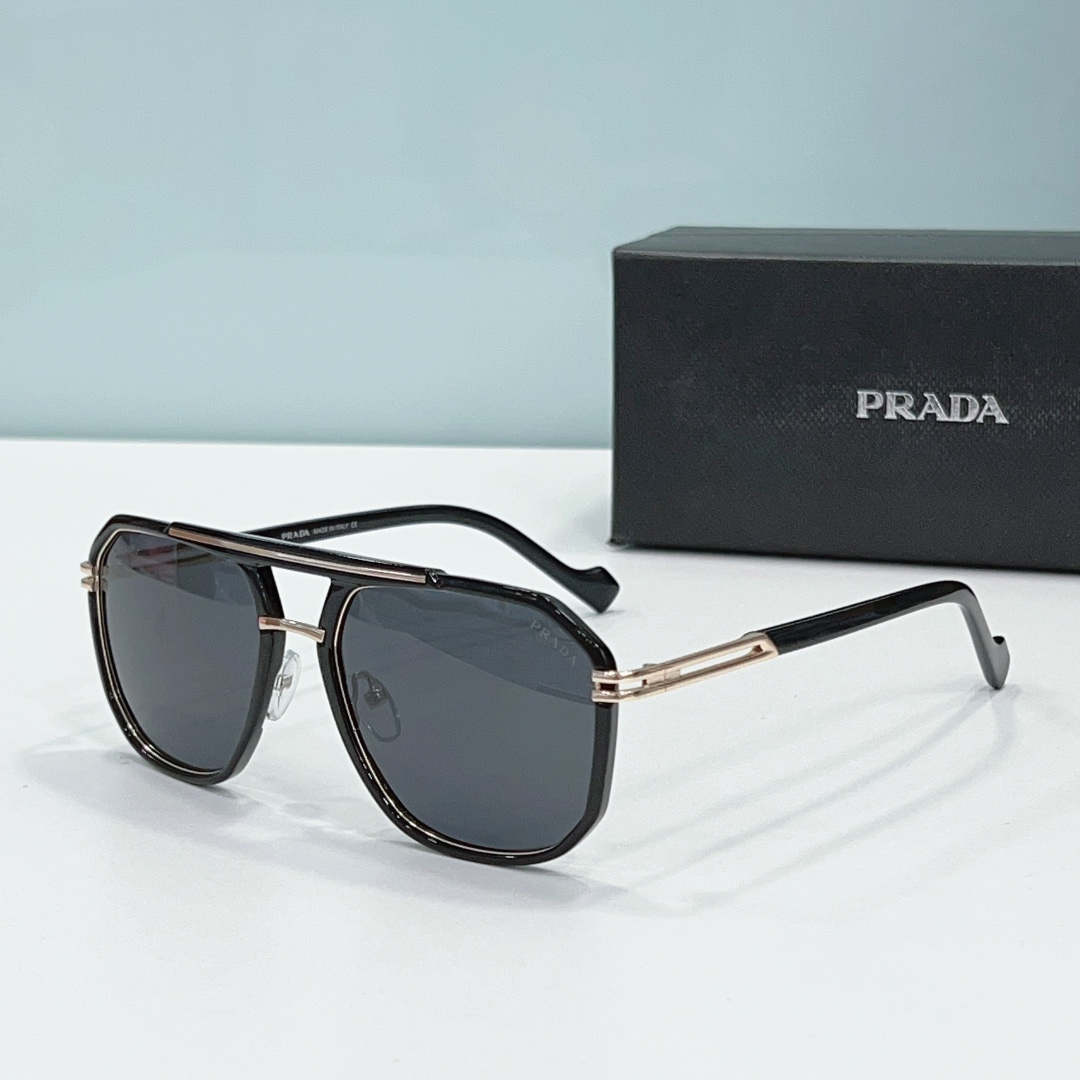 Prada Metal-Mechanical Wind sunglasses Top quality (Replica)