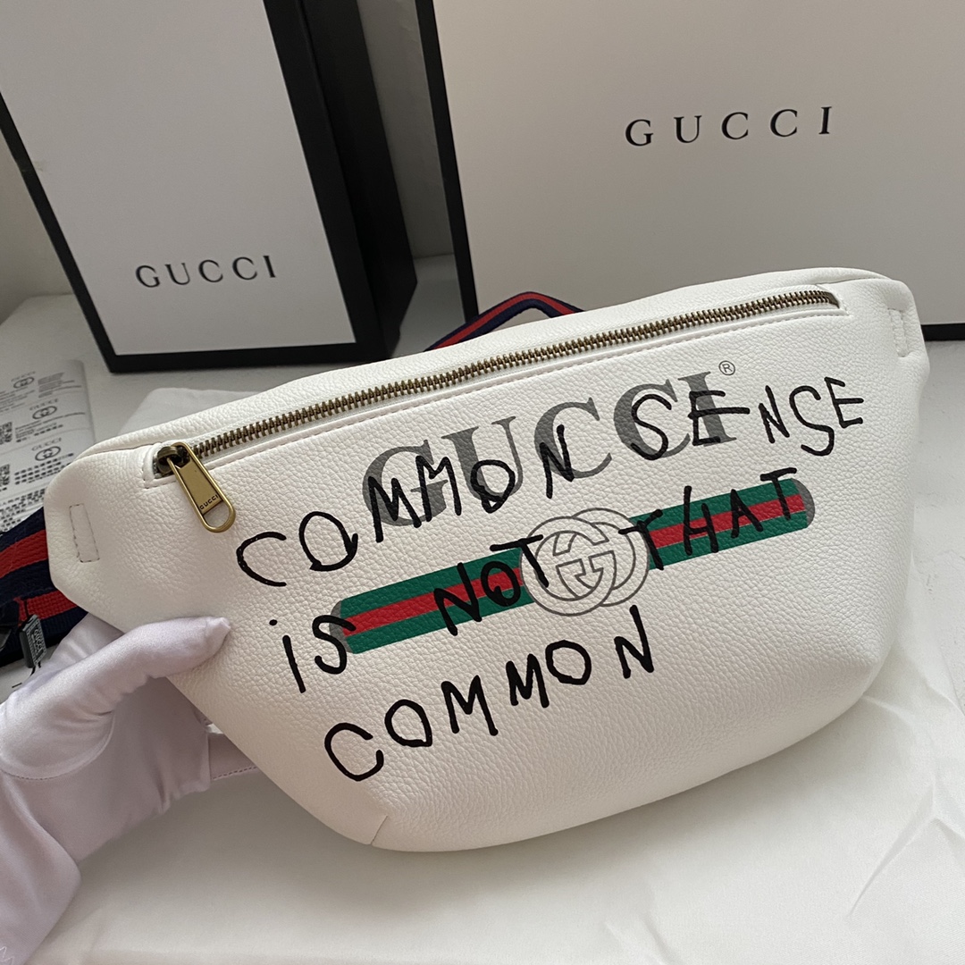 Gucci Leather Waist Bag(Replica)