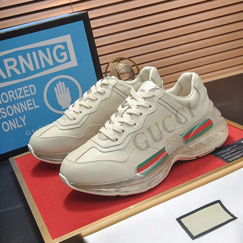 Gucci Women's Rhyton Sneakers'Vintage Logo'(Replica)