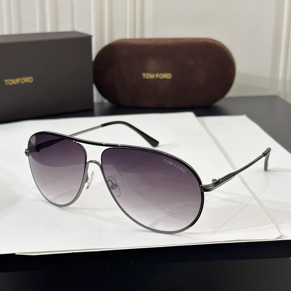 Tom Ford Thin Frame Metal Sunglasses Top Quality(Replica)