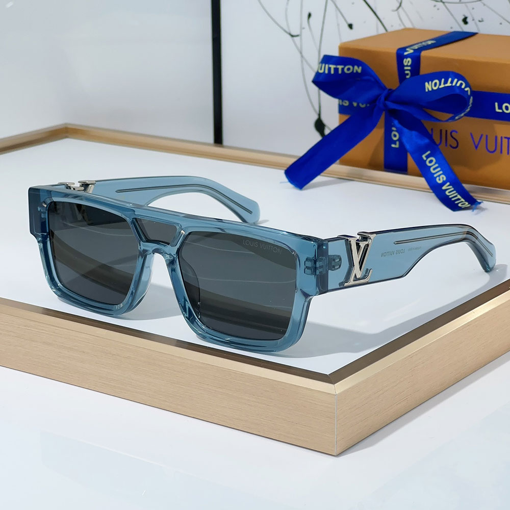 Louis Vuitton LV Mirror leg Logo sunglasses Top quality (Replica)