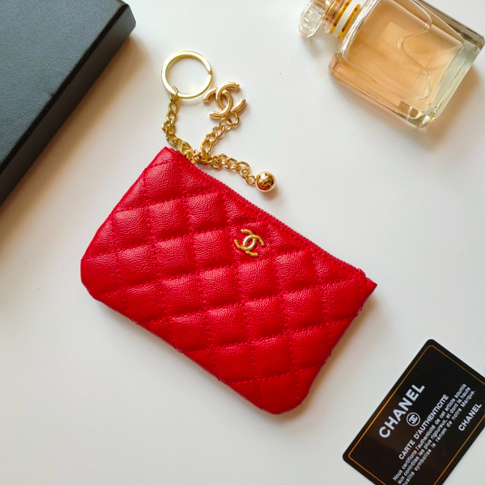 Chanel Pendant Zipper Coin Wallet(Replica)