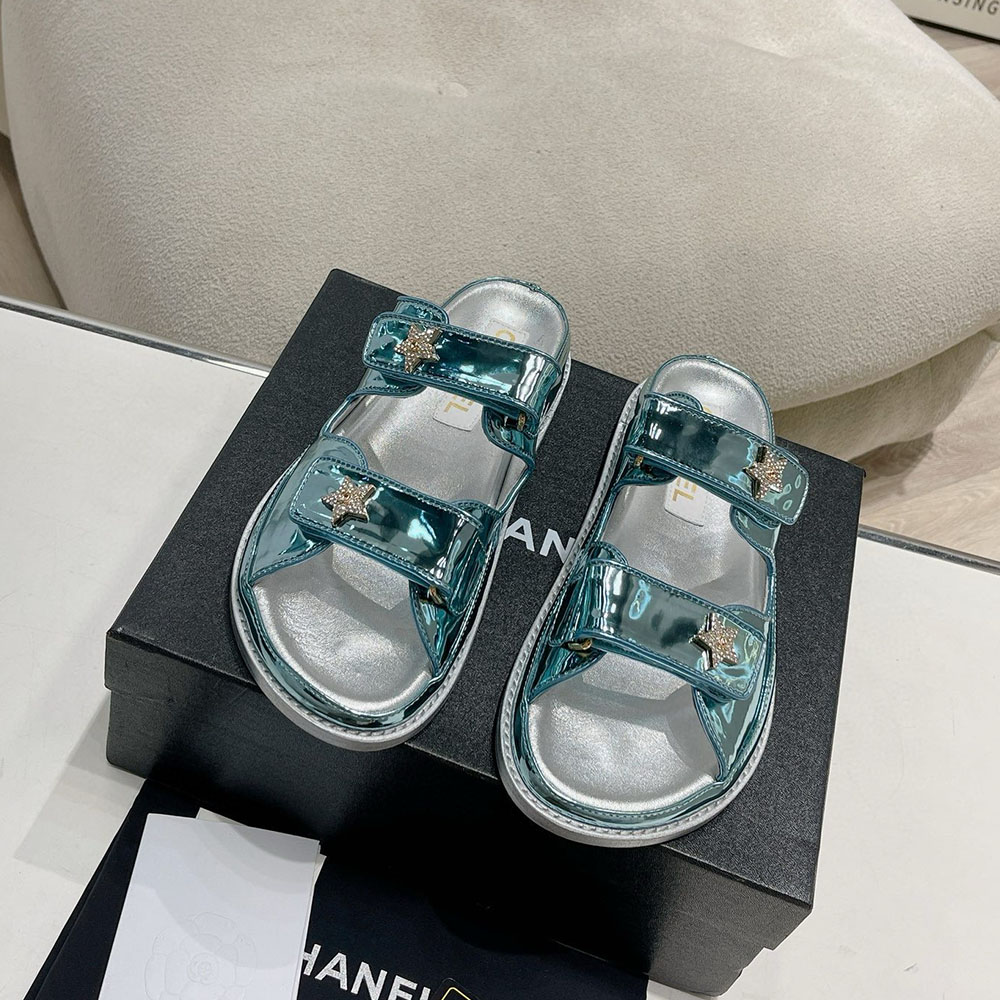Chanel Fashionable Half Slippers Sandals Slide(Replica)