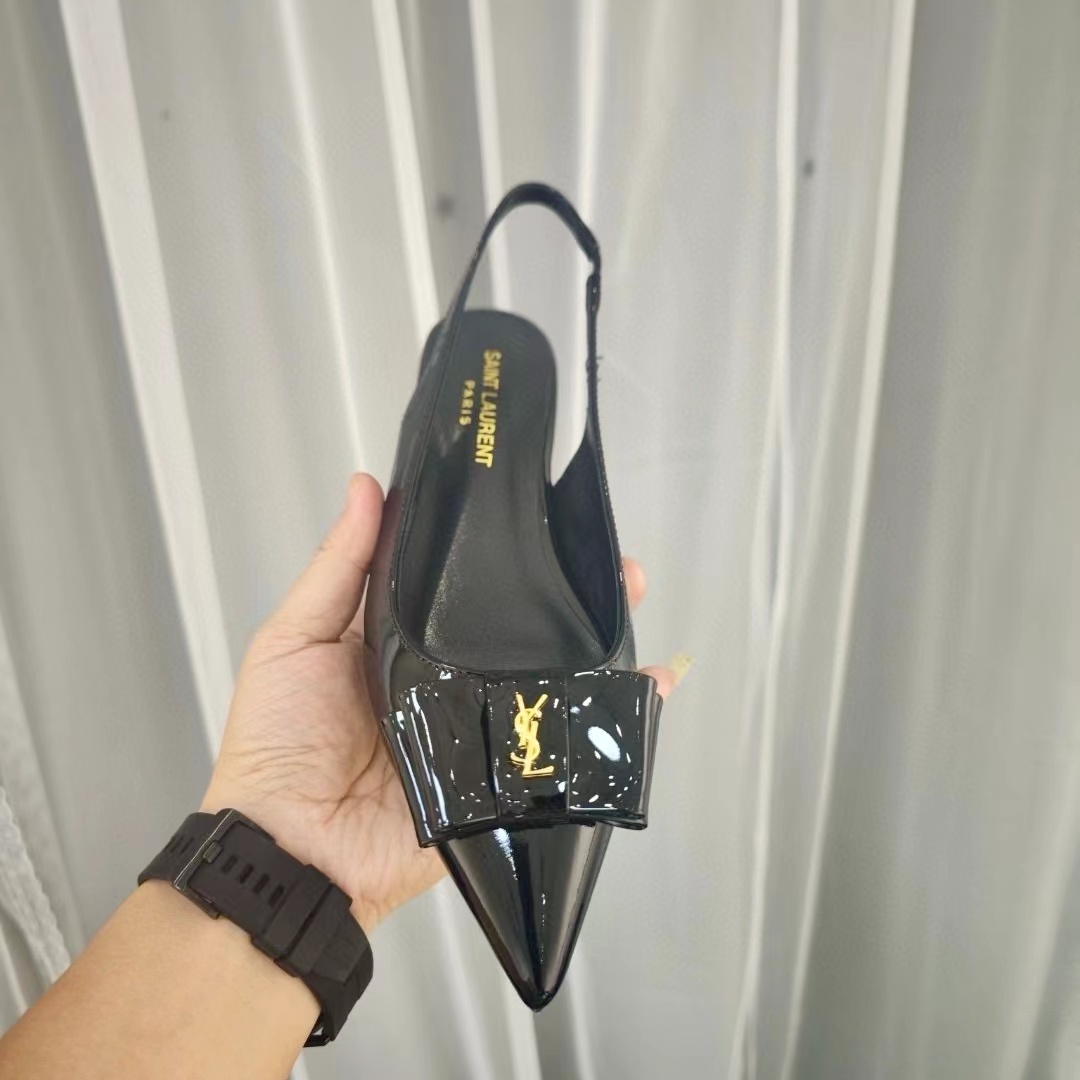 YSL Saint Laurent Bow With Dewheels (Replica)