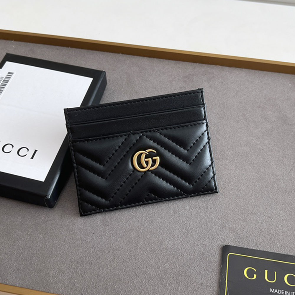 Gucci GG Lady Card Holder Wallet(Replica)