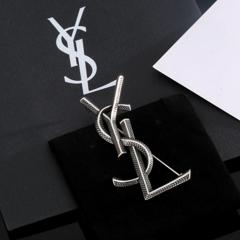 Saint Laurent YSL Brooches