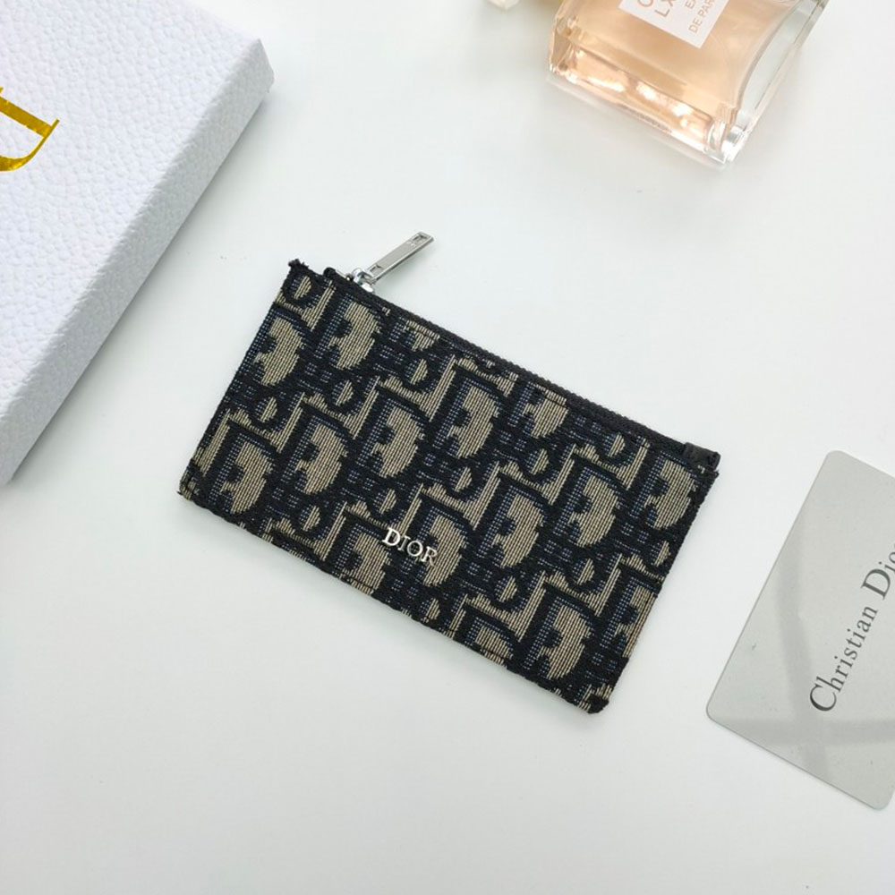 Dior Oblique Card Holder Wallet(Replica)