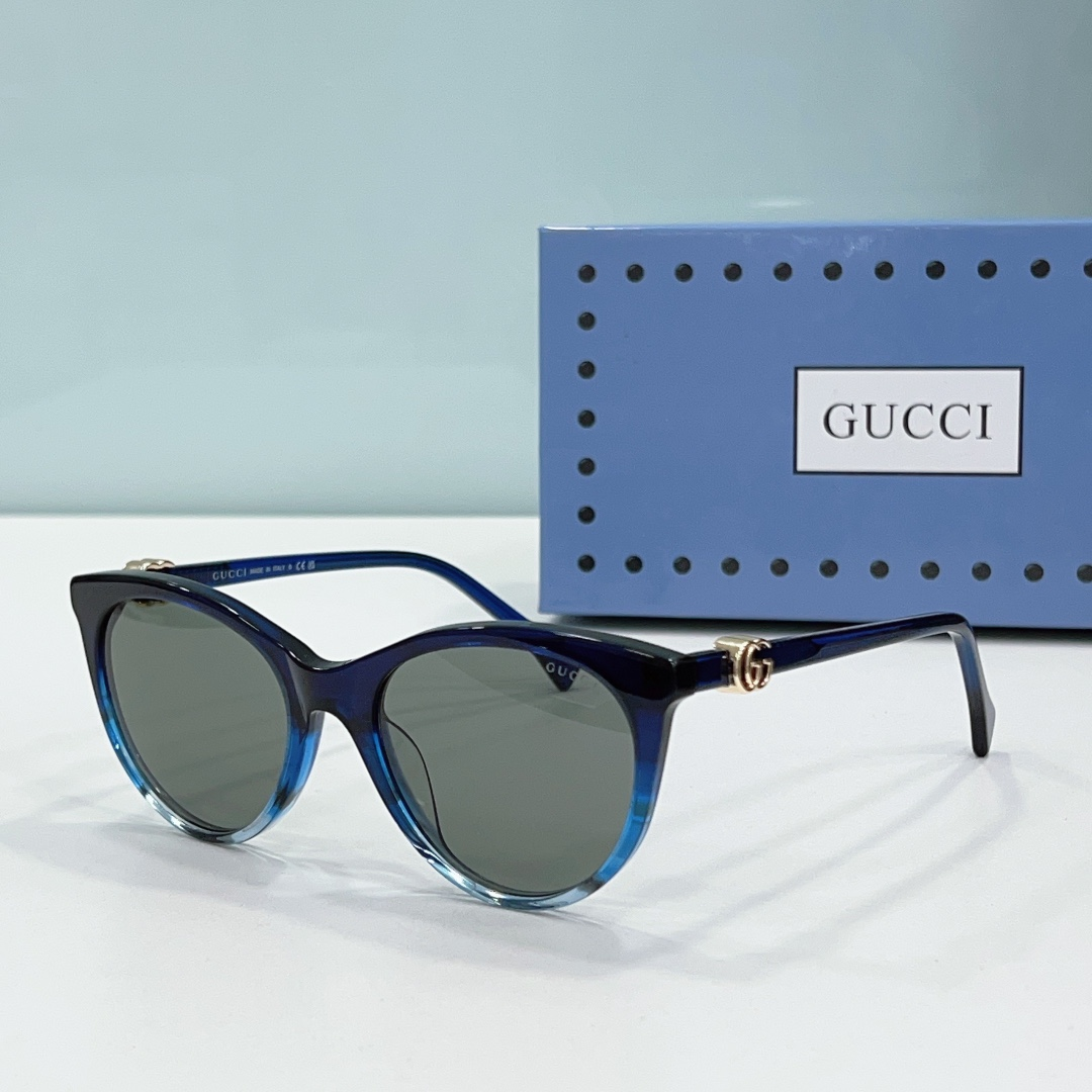 Gucci Mirror leg Double G Logo sunglasses Top quality (Replica)