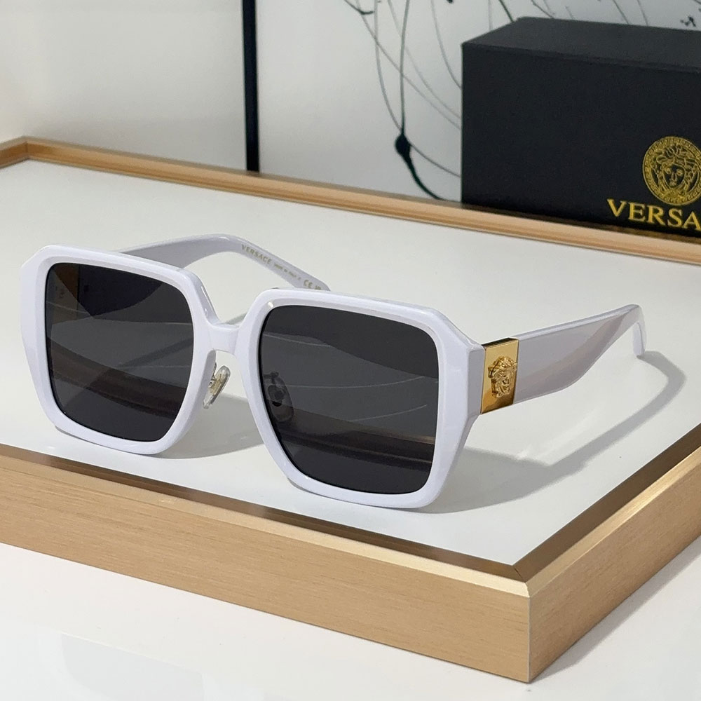 Versace Simple Square Sunglasses Go With Everything Sunglasses Top Quality(Replica)