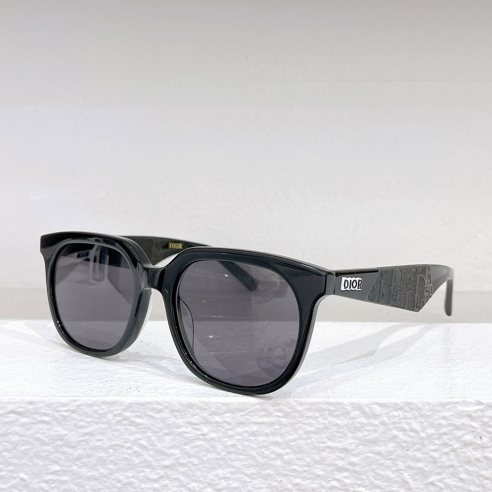 Dior Logo Leg Plate Frame sunglasses Top quality (Replica)