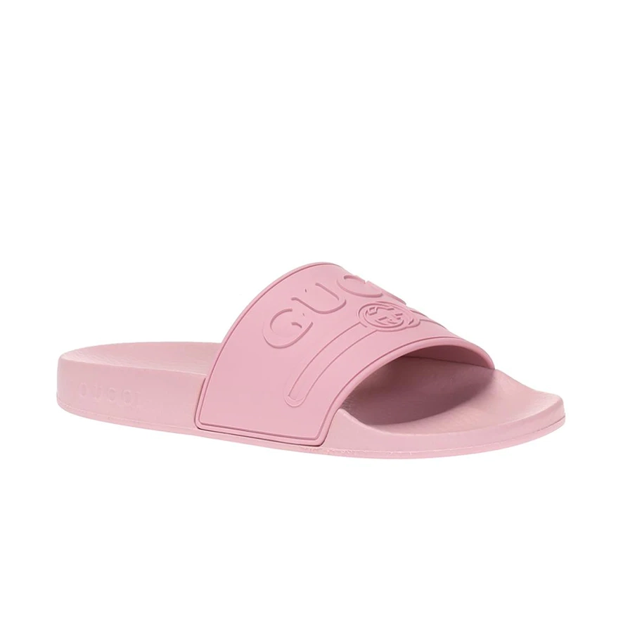 Gucci GG Wmns Rubber Slide Sandal 525140 (Replica)