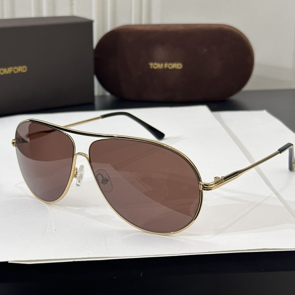 Tom Ford Thin Frame Metal Sunglasses Top Quality(Replica)