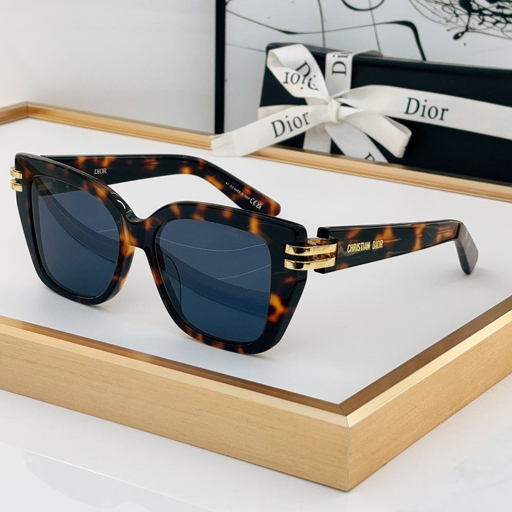 Dior Acetate Fibre Lrregular Lens sunglasses Top quality (Replica)