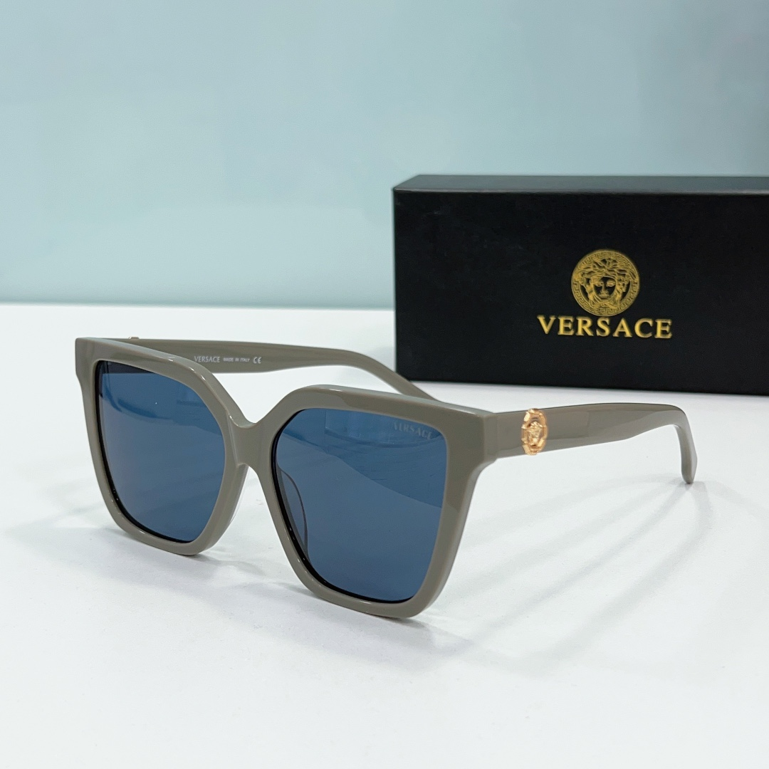 Versace Mirror leg Logo Sunglasses Top Quality(Replica)