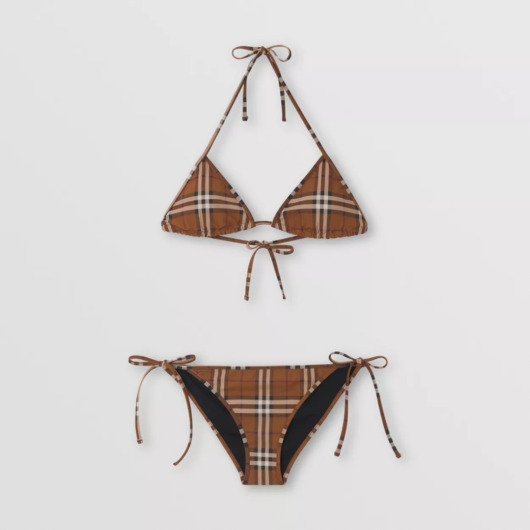 Burberry Button-down Swimsuit Swimwear（Replica）