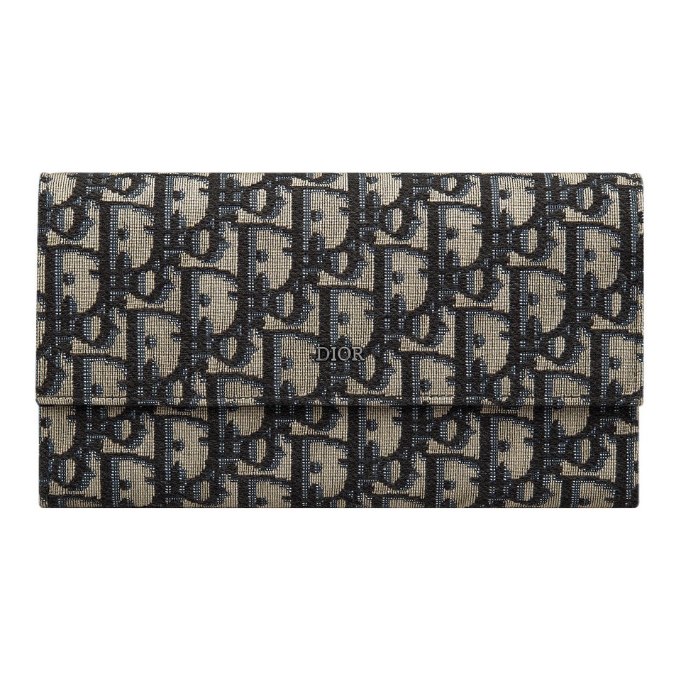 Dior Oblique Long Wallet(Replica)