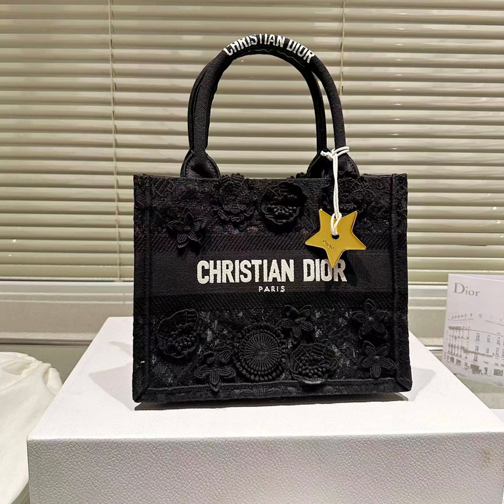 Dior Book Tote D-Lace Macrame(Replica)