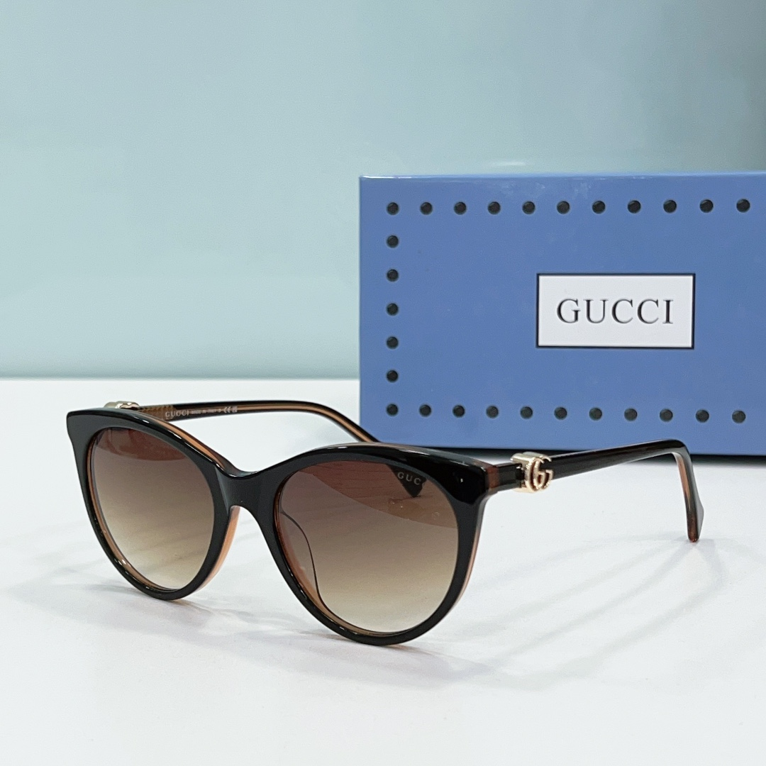 Gucci Mirror leg Double G Logo sunglasses Top quality (Replica)