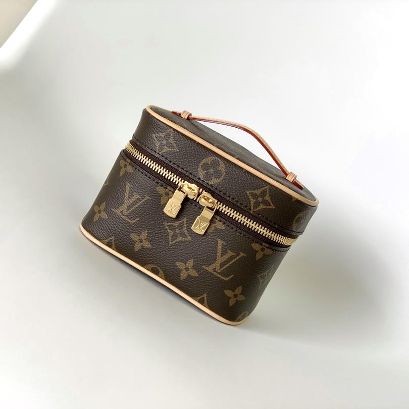 Louis Vuitton LV Nice Leather Cosmetic Handbag M42265&M44495&M44936 Top quality (Replica)