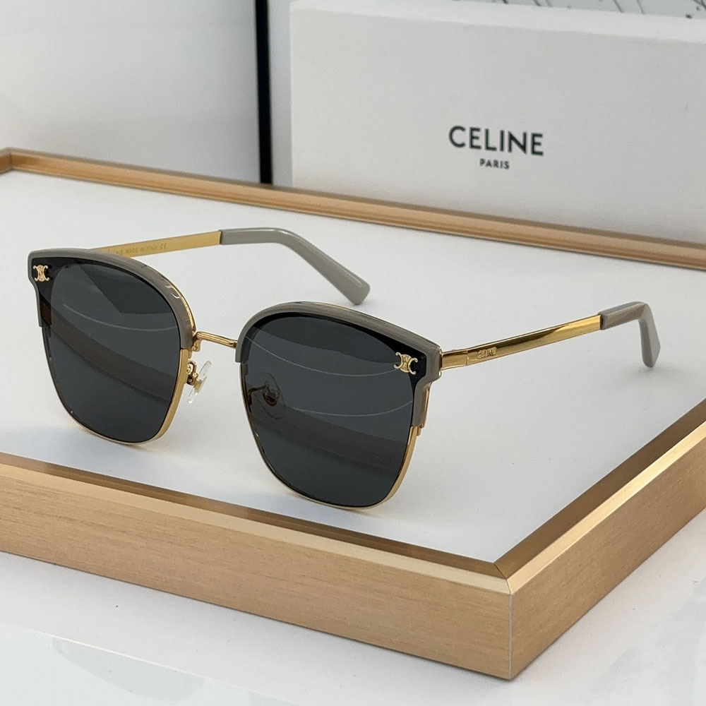 Celine Metal Front Frame Logo sunglasses Top quality (Replica)