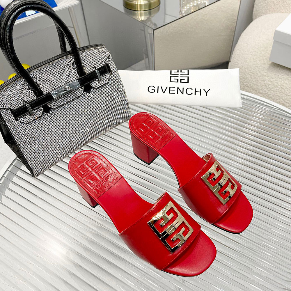 Givenchy Leather Fashion Muggles Slide Sandal(Replica)