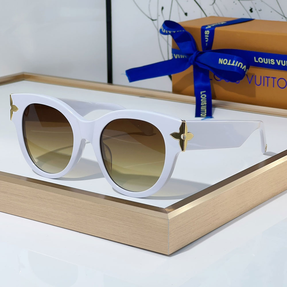 Louis Vuitton LV Clockwise Canvas sunglasses Top quality (Replica)