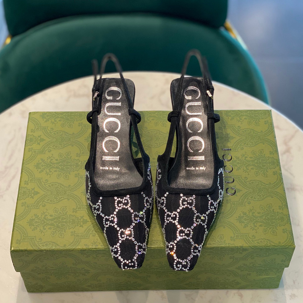 Gucci Stiletto Sandals Slide Sandal (Replica)