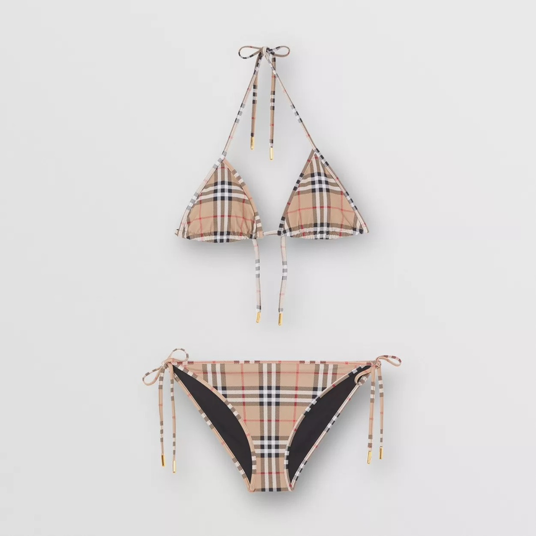 Burberry Button-down Swimsuit Swimwear（Replica）