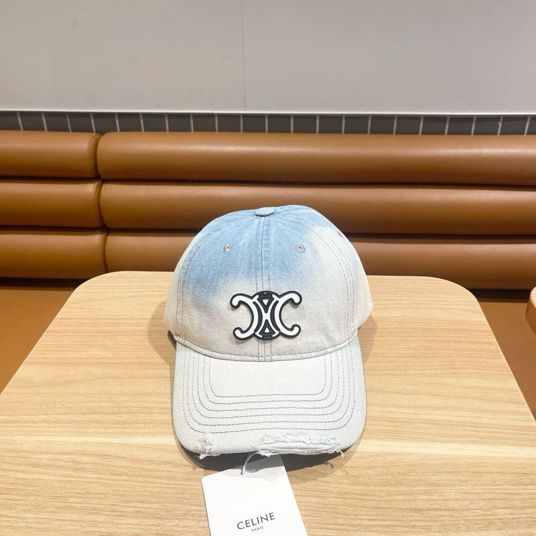 Ceiline Vintage Ripped Baseball Cap Sunhat (Replica)