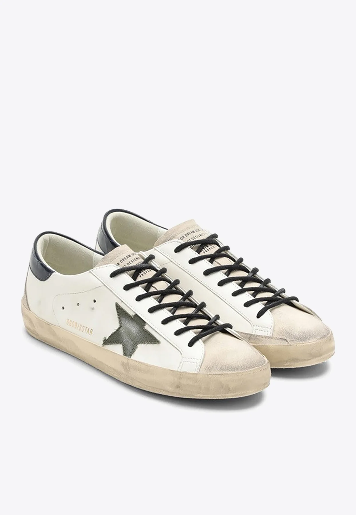 Golden Goose GGDB Super-Star Distressed Low-Top Sneakers Women Men